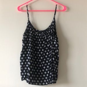 Black & White Patterned Tank
